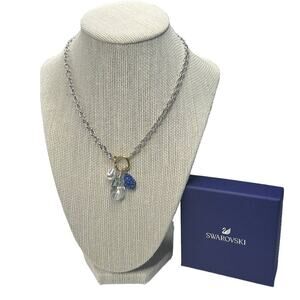 Swarovski The Elements necklace Water element, Blue, Mixed metal finish